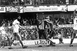 Sunderland Associated Football Club - Action from Sunderland v Gillingham 17 May 1987