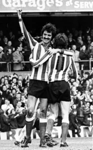 Sunderland Associated Football Club - Action from Sunderland v Southampton 27 March 1976