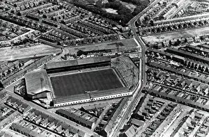 Stadium Prints: Sunderland Associated Football Club - An aerial picture of Roker Park 2 July 1976