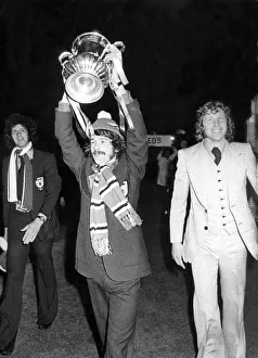 Sunderland Associated Football Club - Bobby Kerr with the FA Cup 8 May 1973