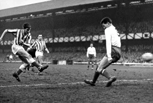 Sunderland Associated Football Club - Footballer Johnny Crossan against Bury 11 January