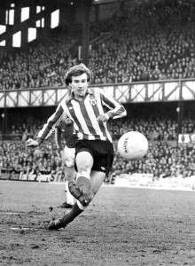Sunderland Associated Football Club - Gary Rowell puts away a penalty 11 March 1979