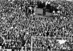 Sunderland Associated Football Club - Sunderland Fans at the Roker end of Roker Park
