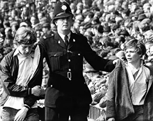 Sunderland Associated Football Club - Two young Sunderland fans are ejected from