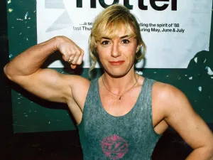 Bodybuilder Prints: Superfit Lolly Lomas has muscled in on the heavyweight role as unofficial