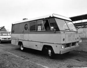 Camper Prints: Superior 2000 Motorhome. 30th June 1974 Local Caption watscan
