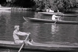 Rowing Prints: Superstars TV Programme July 1974 David Emery Barry John