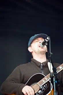 One of the support acts performing at a Catatonia concert at Margam Park, South Wales