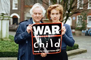 Care Prints: Supporters of the War Child Charity John and Juliet Stevenson
