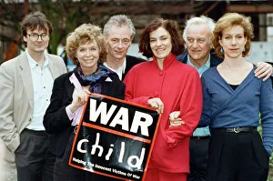 00444 Prints: Supporters of the War Child Charity John Shaw (second from right