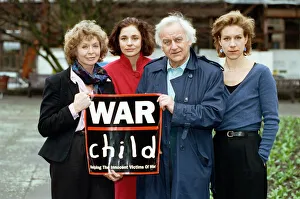 Supporters of the War Child Charity John Shaw (third from left