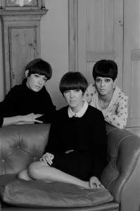 Susan Gellard (left) Mary Quant (centre) Jan De Souza (right