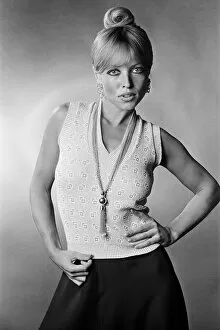 00678 Collection: Susan Shaw, Fashion Model, Studio Pix, 16th August 1973