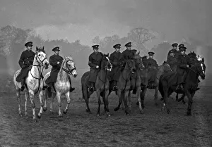 The Sutton Coalfield Battalion of the Warwickshire Home Guard paraded for inspection