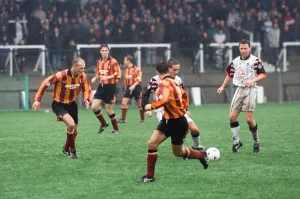 00812 Prints: Swansea 2 - 0 Bradford, League Division Two match held at Vetch Field. 7th October 1995