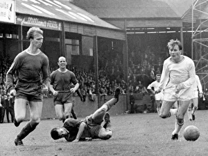 Challenge Prints: Swansea City v Leeds United League Division Two match at Vetch Field