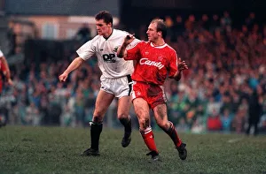 Swansea City v Liverpool FA Cup match at the Liberty Stadium 6th January 1990