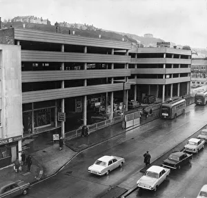 Swanseas first multi-storey car park in Orchard Street, Swansea