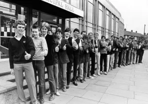 Swapping the prospect of the dole queue and falling in line for work are these 29 council