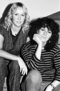 00470 Prints: Swedish pop group ABBA consisting of Agnetha Faltskog