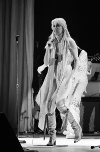 00470 Prints: Swedish pop group ABBA consisting of Agnetha Faltskog