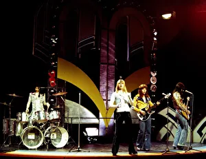 Sweet - Pop Group seen here during rehearsals for the BBC television programme Top