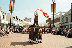 Town Centre Prints: Sword and folklore dancers are converging on the Whitby area for a festival
