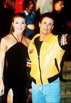 Sylvester Stallone Actor at the opening of Planet Hollywood in London