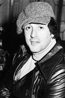 Sylvester Stallone, american actor and writer in London to promote new film Rocky
