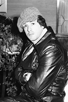 Sylvester Stallone, american actor and writer in London to promote new film Rocky
