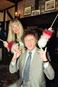 Sylvia Ingham, chief executive of the Roy Castle cause for Hope Appeal was tickled pink