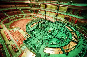 Symphony Hall, The ICC, Birmingham, 11th December 1990. Construction nearing Completion