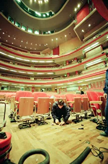 00627 Prints: Symphony Hall, The ICC, Birmingham, 11th December 1990. Construction nearing Completion
