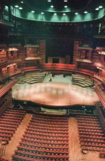 00627 Prints: Symphony Hall, The ICC, Birmingham, 2nd January 1991. Construction nearing Completion