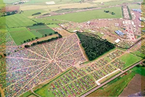 Fields Prints: T in the Park concert 11th July 1999 open air concert Balado Airfield Kinross