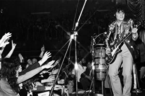 Images Dated 15th January 1972: T Rex in concert at the Starlight Ballroom, Boston, Lincolnshire