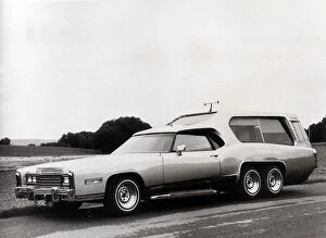 Images Dated 12th October 1978: TAG built armour plated Cadillac Eldorado function car. The £120