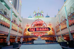 America Prints: Taj Mahal, the casino owned by Donald Trump in Atlantic City, USA