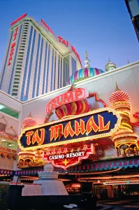 00918 Prints: Taj Mahal, the casino owned by Donald Trump in Atlantic City, USA