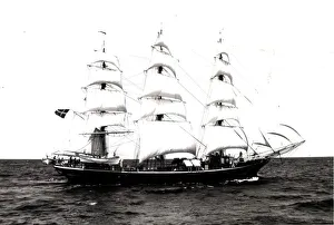 00171 Prints: Tall Ships Race 1986 Georg Stage is a three masted full-rigged ship