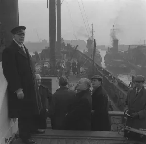 Adventure Prints: Tall Ships Last voyage of the Cutty Sark December 1954 The Captain