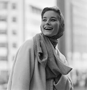 01262 Collection: Tania Mallet, Model, 6th April 1961