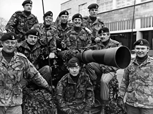 Recruitment Prints: A team from the 1st Bn. Green Howards headed by 26 year old Captain David Husband is