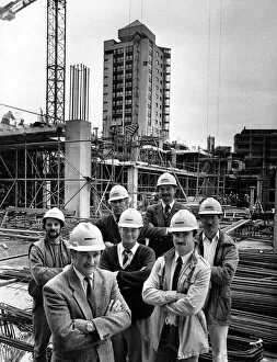 Images Dated 24th October 1989: The team which will be getting the new Burtons development together