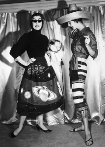 Teddy Tinling November 1957 Summer Collection shown in London