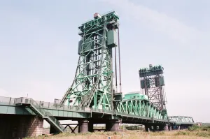 00788 Prints: Tees Newport Bridge, Middlesbrough, 17th July 1989