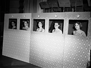 Television beauty competition Holiday Girl seen here being broadcast from Brighton