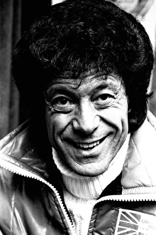 Television entertainer Lionel Blair on tour on 21st February 1980