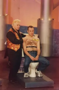 00420 Prints: Television programme - Beat the Crusher gameshow at the Metrocentre in Gateshead with