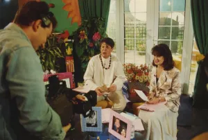 Television programme - The Big Breakfast 15 June 1994 circa - Presenters Mark Little